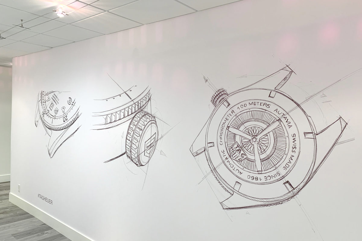 Mural on Canvas Vinyl